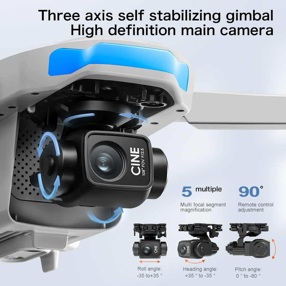 S-X1 MAX GPS Drone with 3-Axis - Drone Gimbal 3 Axis review and price