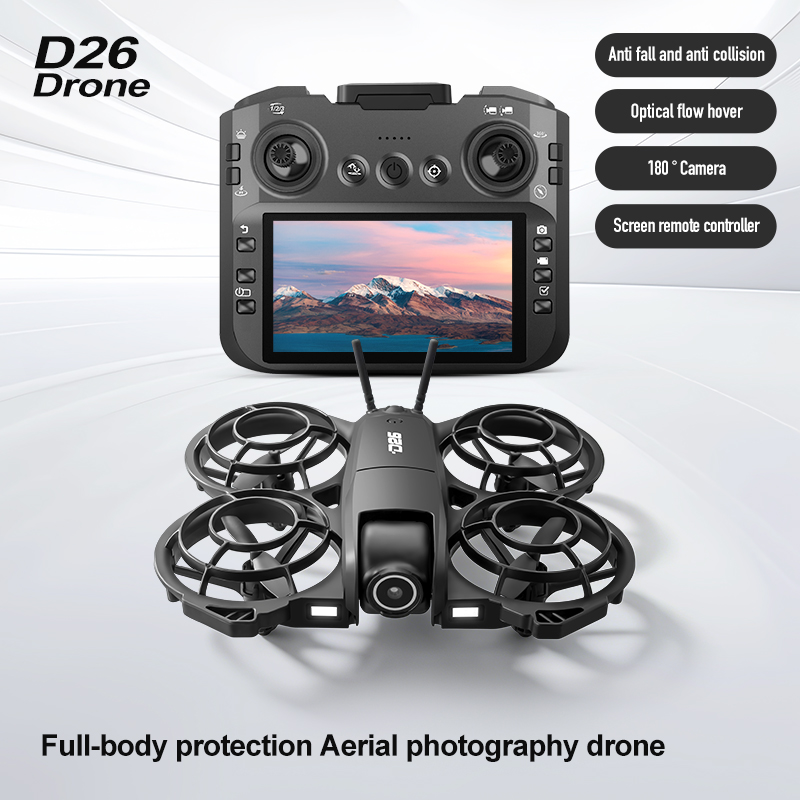 D26 Drone 4K Aerial HD 180° Ca - Drone Gimbal 2 Axis review and price