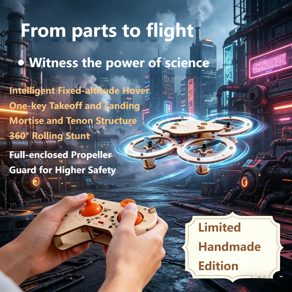 2026 New Wooden DIY Assembled  - Drone Gimbal Controller review and price