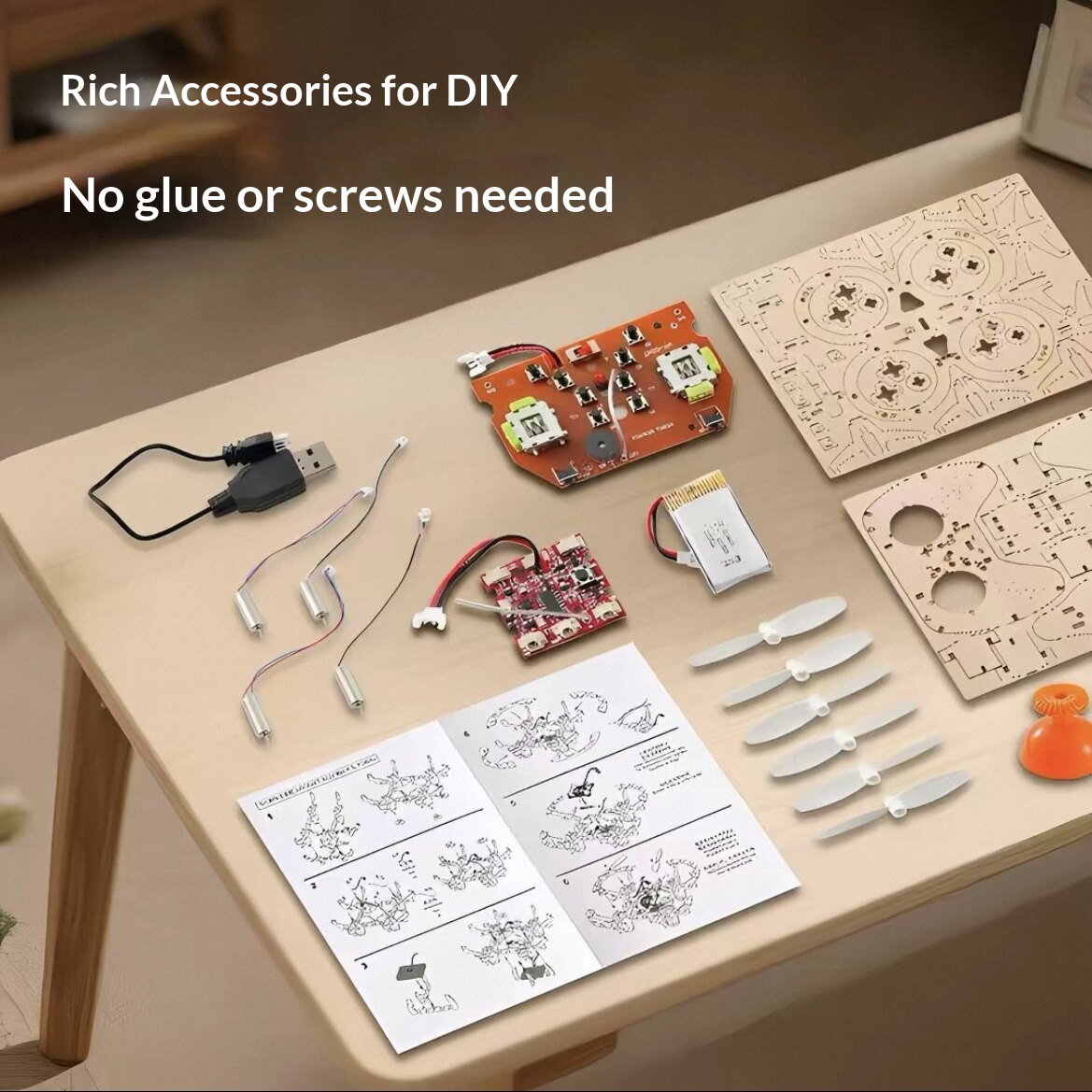 2026 New Wooden DIY Assembled  - Drone Gimbal Controller review and price