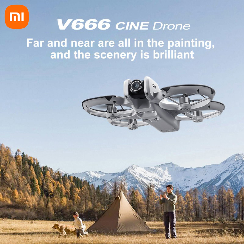 Xiaomi V666 Drone 8K Aerial HD - Drone Gimbal 3 Axis review and price