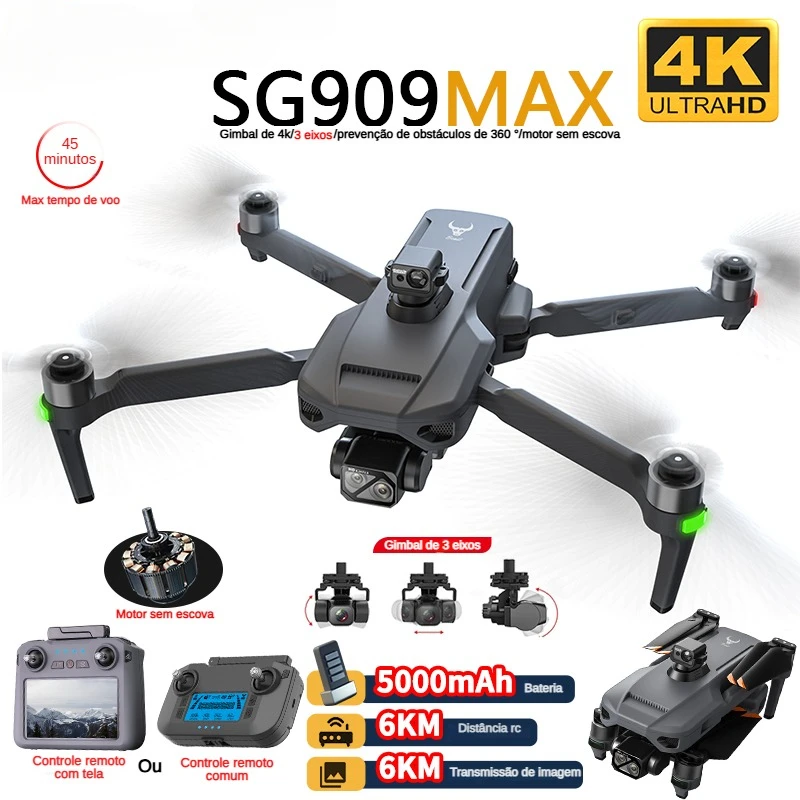 ZLL SG909 SG909MAX Professiona - Drone Gimbal 3 Axis review and price
